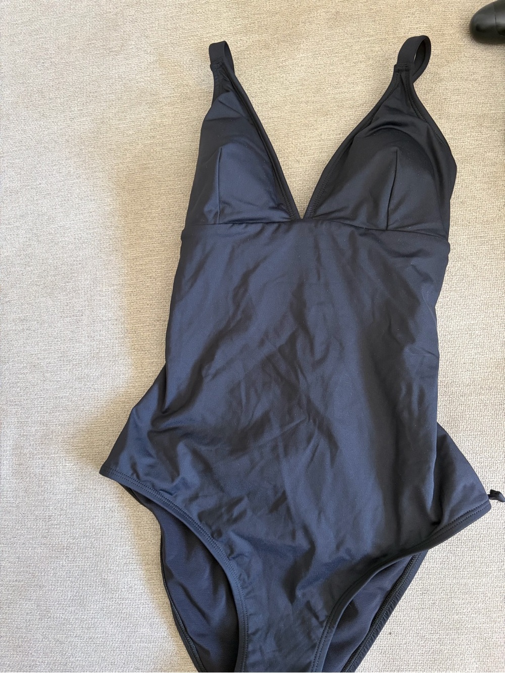 Black corset bathing suit cupshe sz. S
